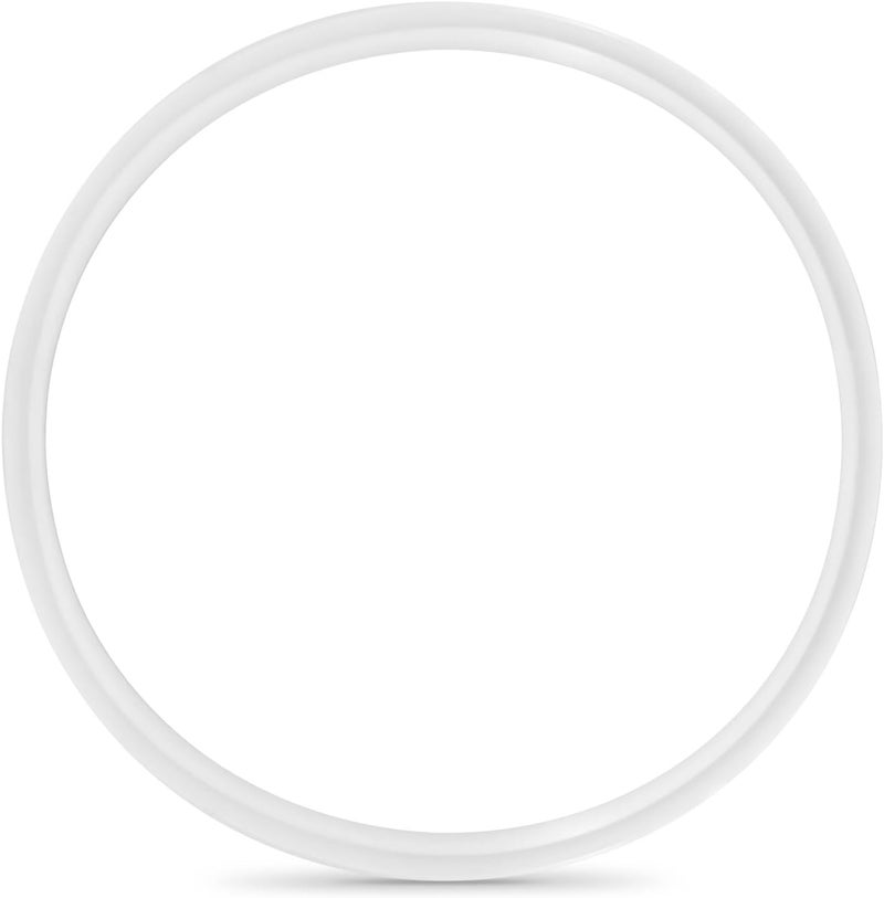 KEYDINHT Sausage Stuffer Rubber Gasket Plunger Seal For Lem Hakka Many 20-30 Lb Sausage Stuffers Fits 8 1/2" Id Tanks White, Rubber Seal Ring Gaskets Sausage Stuffer Machine Replacement Parts - Image 1